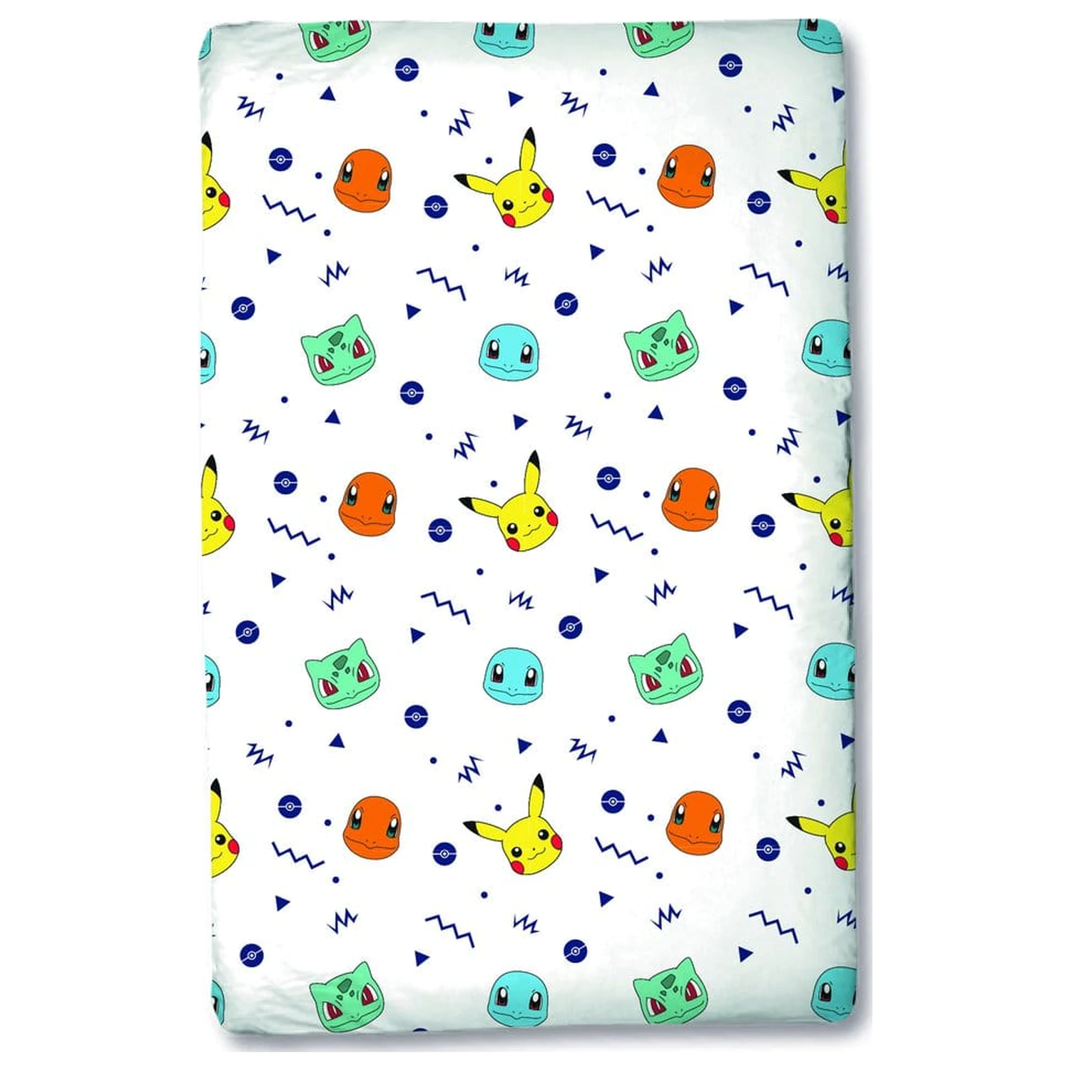 Pokémon Head gumis lepedő 90 x 200 termékfotó