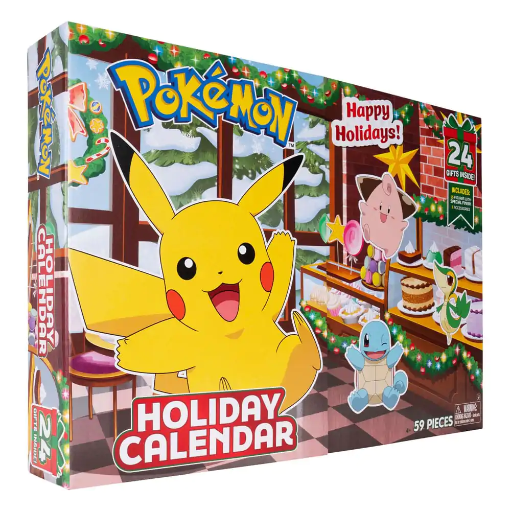 Pokémon Holiday 2025 adventi kalendárium  termékfotó