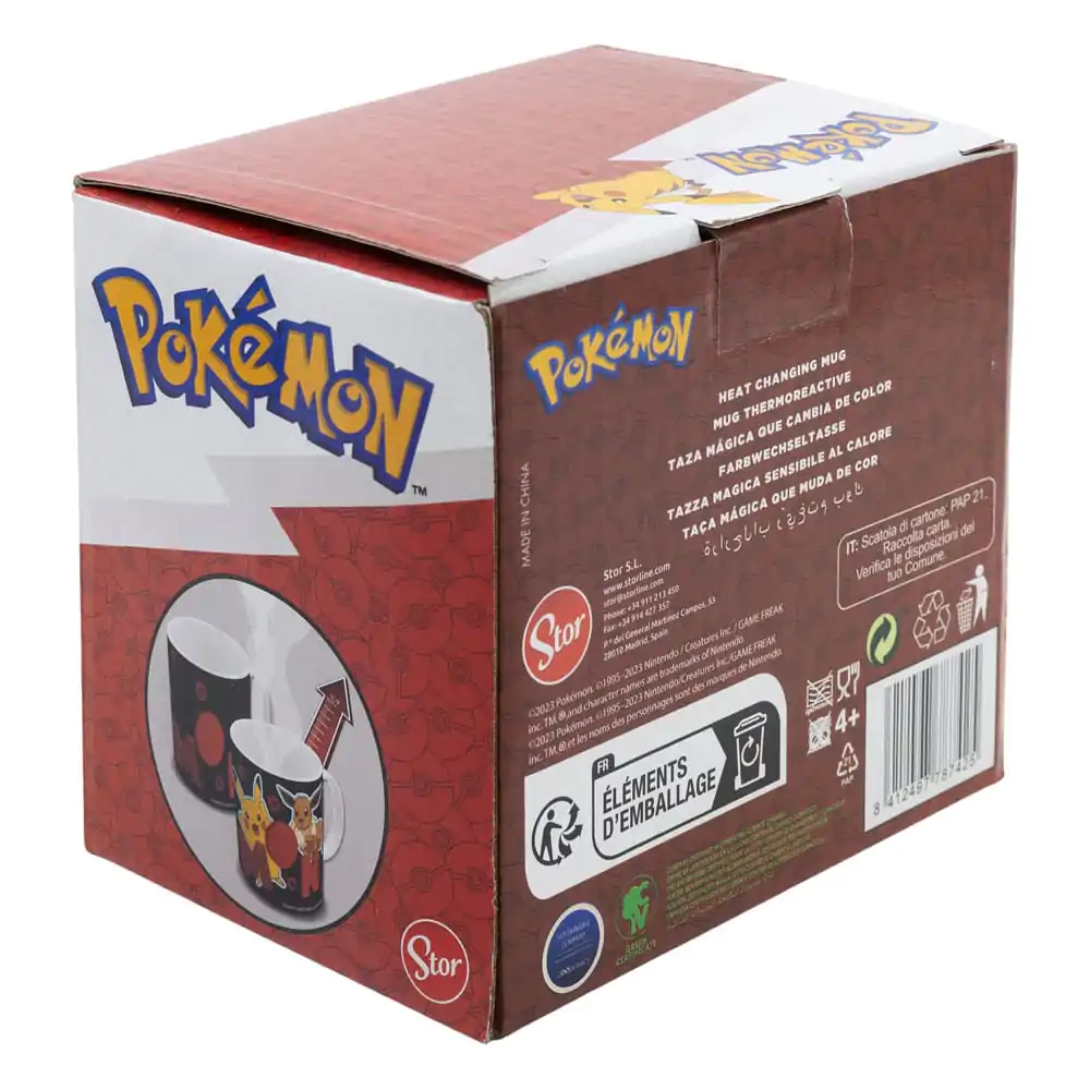 Pokémon hőre változó bögre 325 ml termékfotó