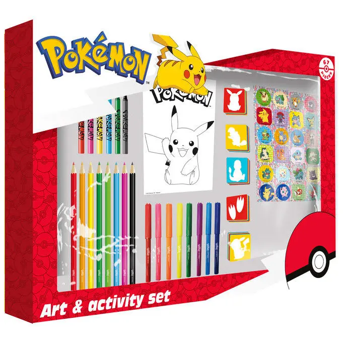 Pokemon játékkészlet 67db-os termékfotó