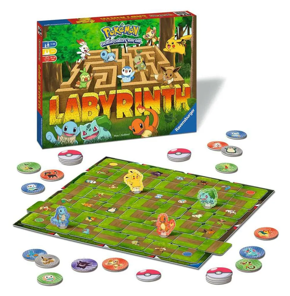 Pokémon Labyrinth társasjáték termékfotó