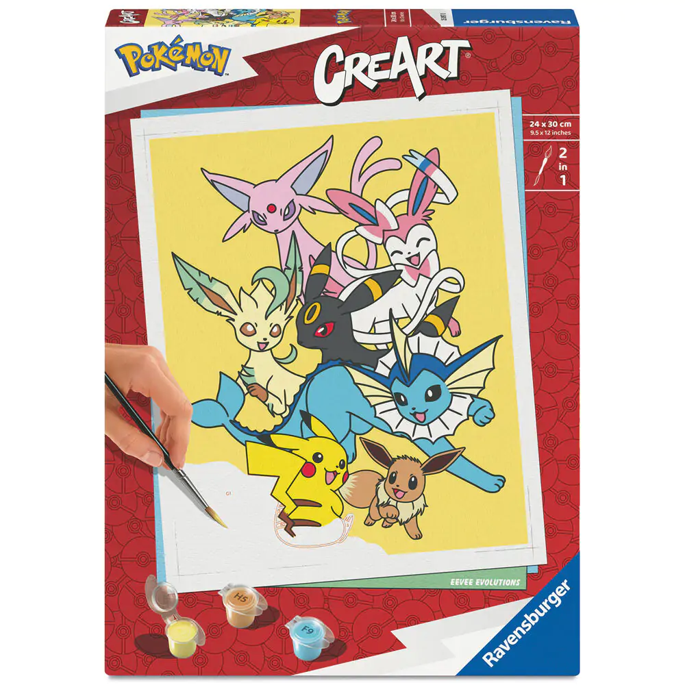 Pokemon Legendary CreArt felnőtt rajzcsomag termékfotó