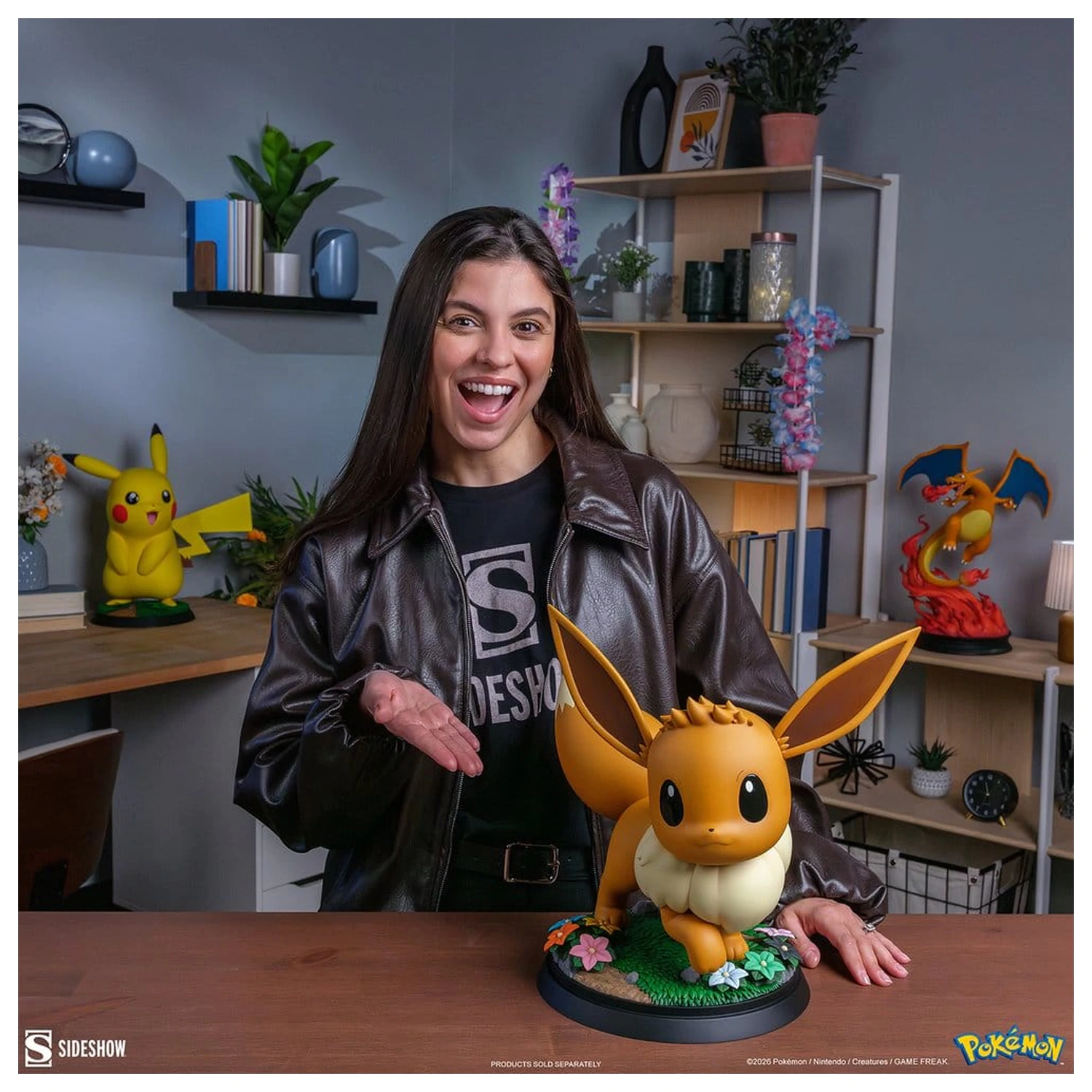 Pokémon Life-Size figura Eevee 34 cm termékfotó