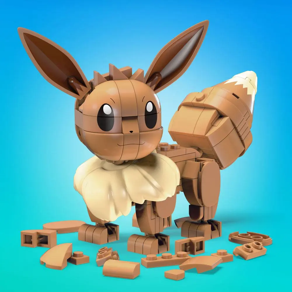 Pokémon Mega Construx Construction Set Build & Show Eevee 13 cm termékfotó