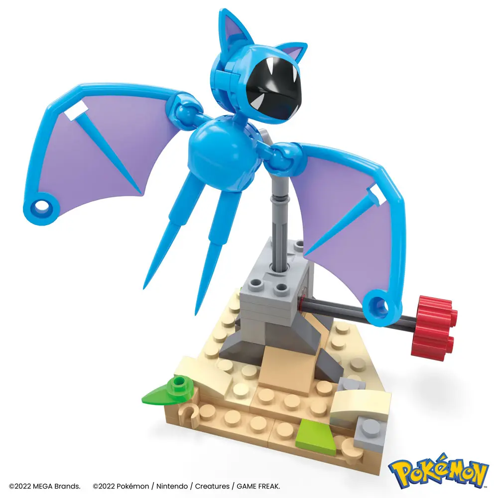 Pokémon Mega Construx Construction Set Zubat's Midnight Flight építőkészlet 11 cm termékfotó