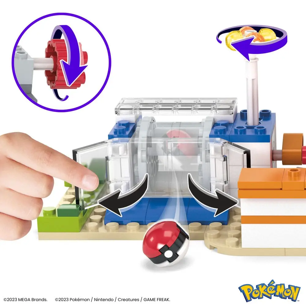 Pokémon Mega Construx Forest Pokémon Center építőjáték csomag termékfotó