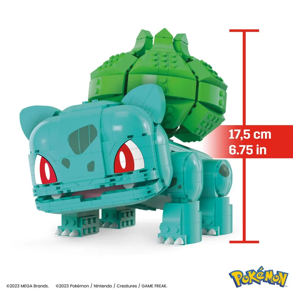 Pokémon Mega Construx Jumbo Bulbasaur építőjáték csomag 17 cm termékfotó