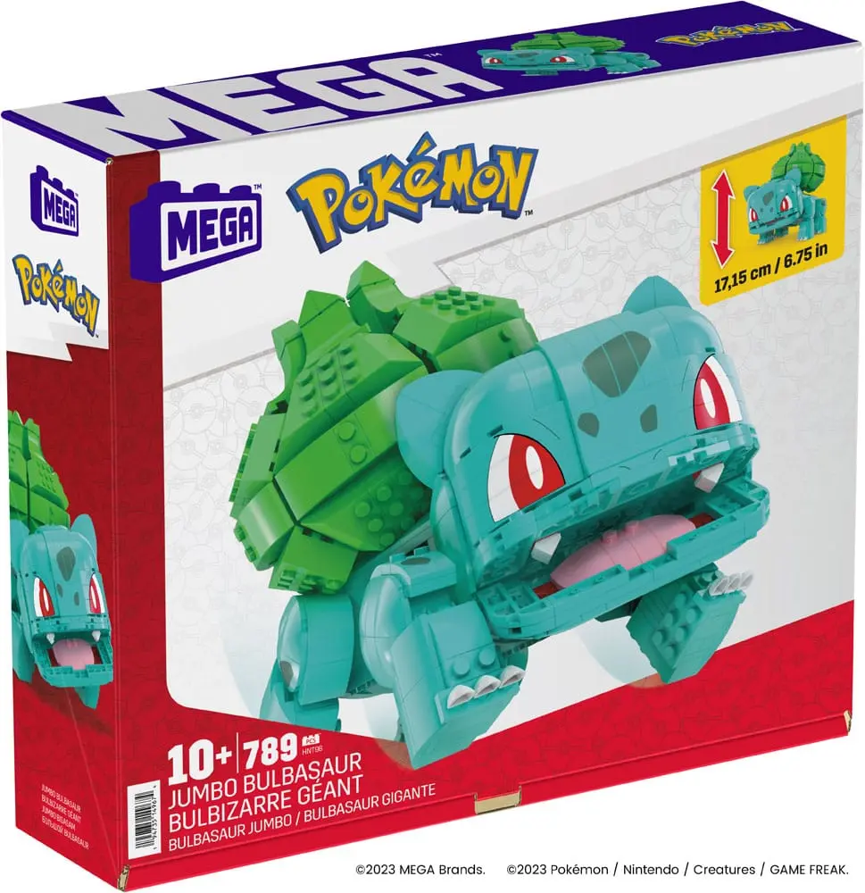 Pokémon Mega Construx Jumbo Bulbasaur építőjáték csomag 17 cm termékfotó