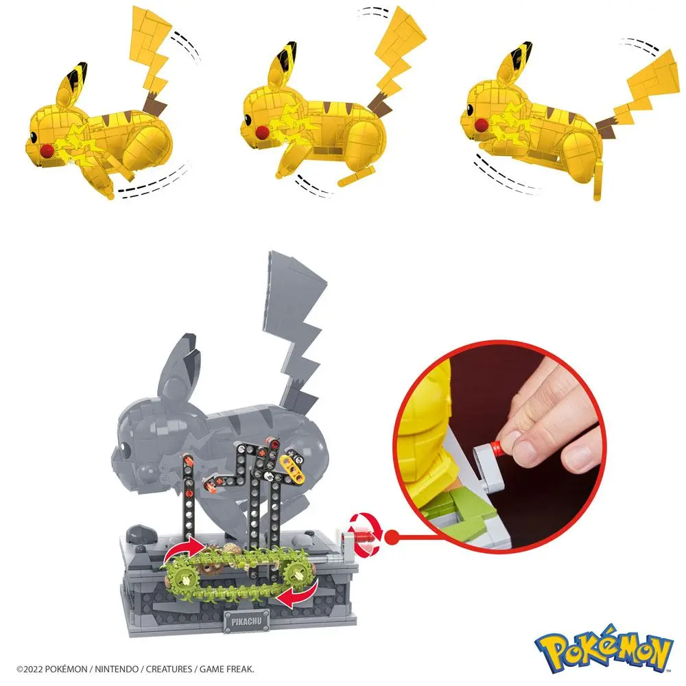 Pokémon Mega Construx Bauset Motion Pikachu termékfotó