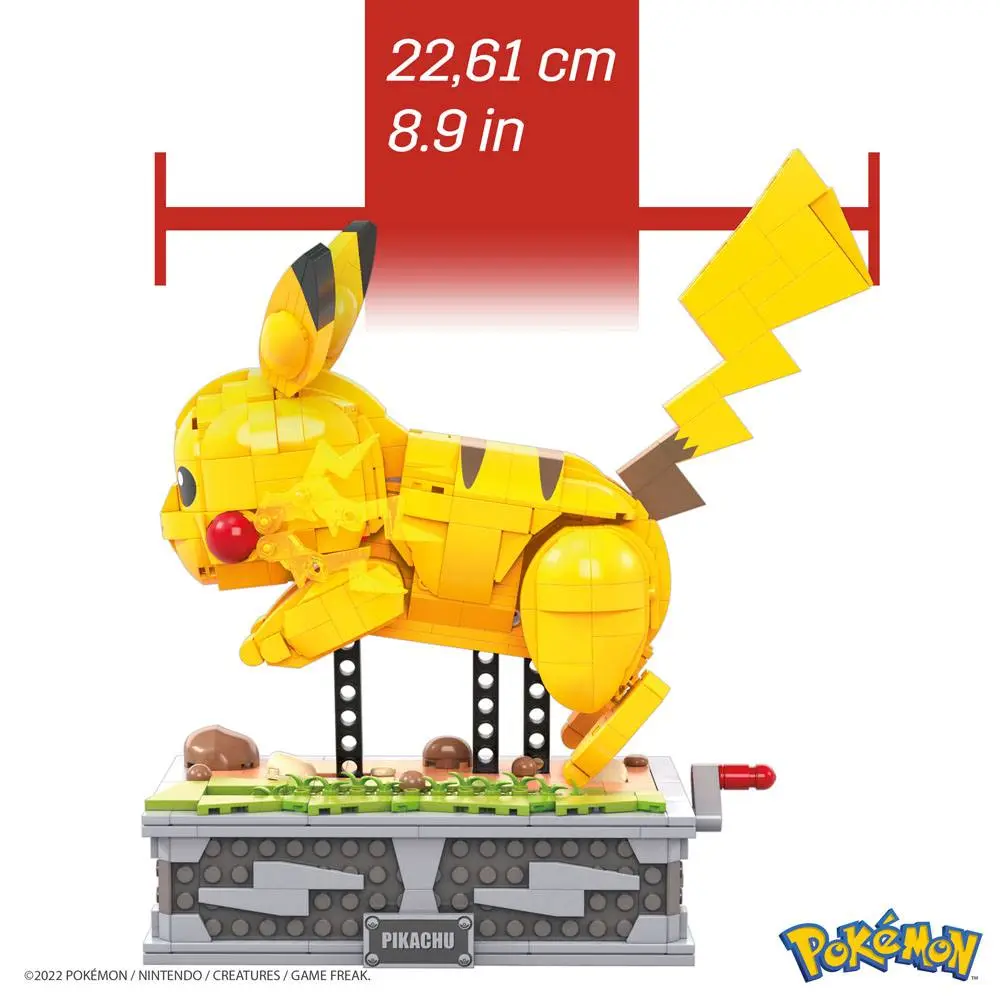 Pokémon Mega Construx Bauset Motion Pikachu termékfotó