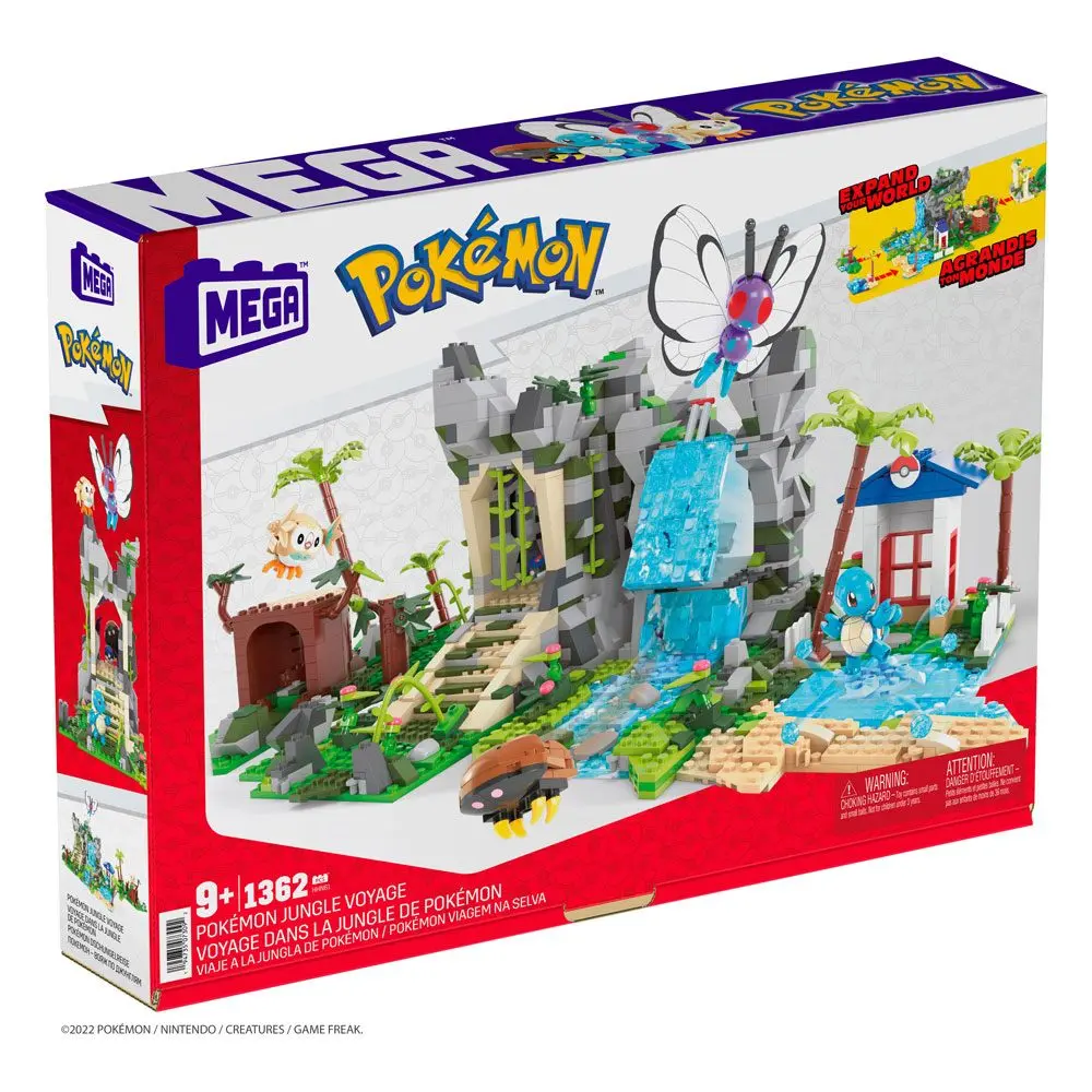Pokémon Mega Construx Pokémon Jungle Voyage építőjáték csomag termékfotó