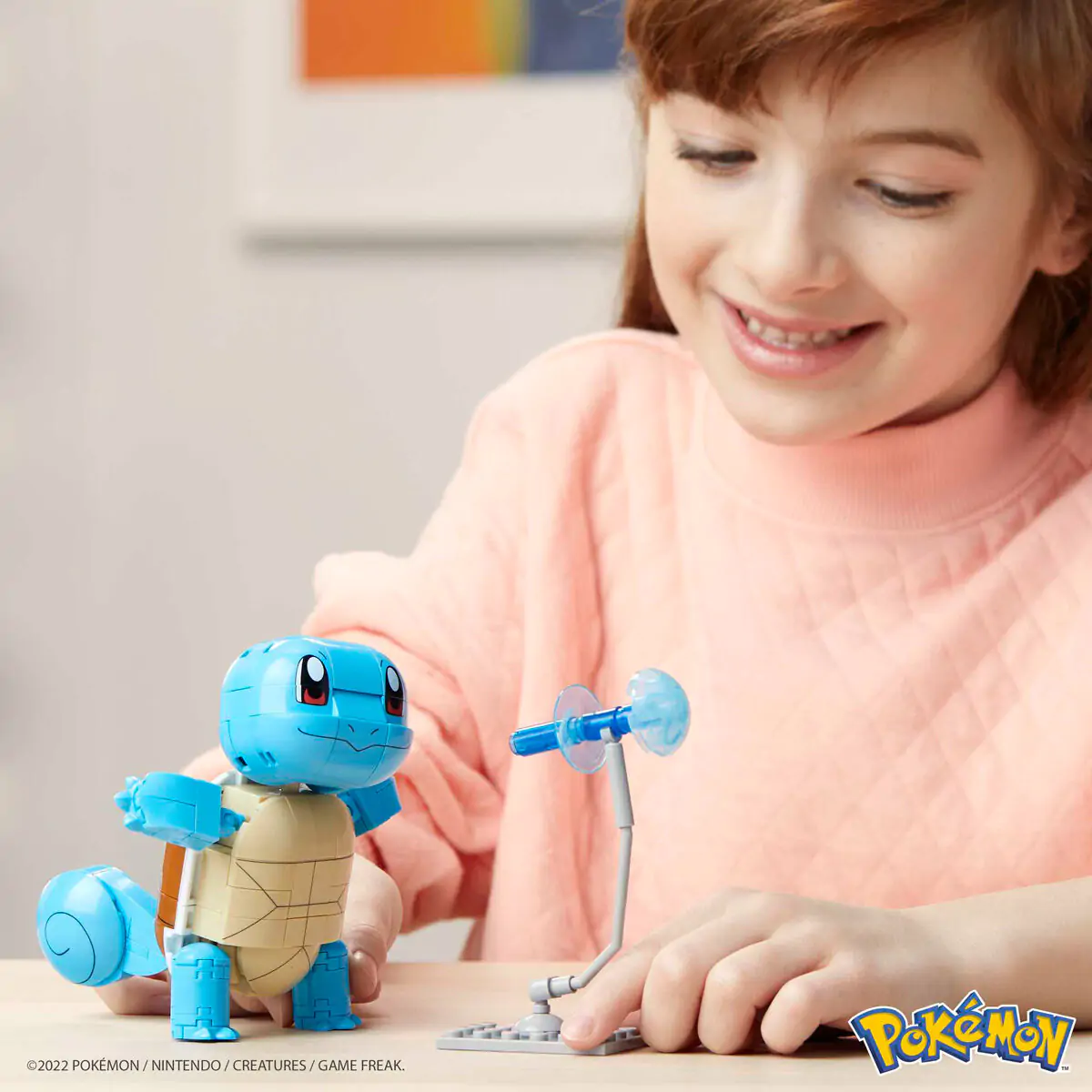 Pokémon Mega Construx Wonder Builders Construction csomag Squirtle 10 cm termékfotó