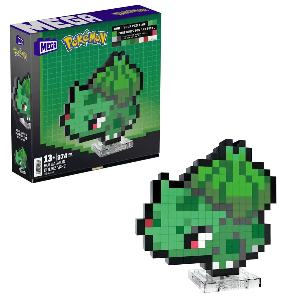 Pokémon MEGA építőkészlet Bulbasaur Pixel Art termékfotó