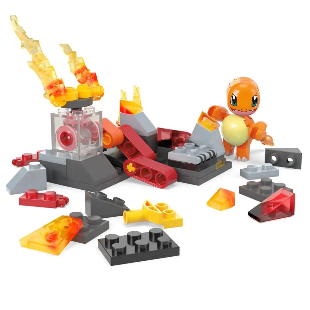 Pokémon MEGA építőkészlet Charmander's Fire-Type Spin termékfotó