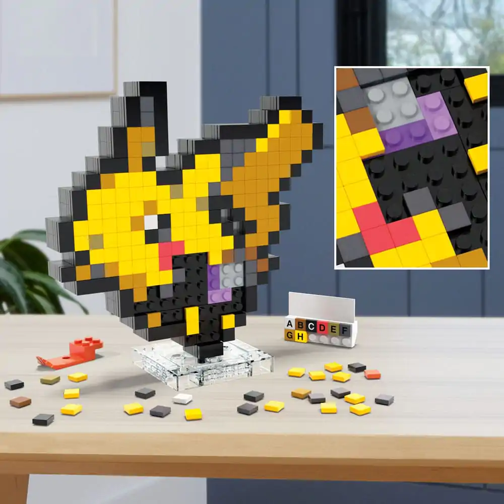 Pokémon MEGA építőkészlet Pikachu Pixel Art termékfotó