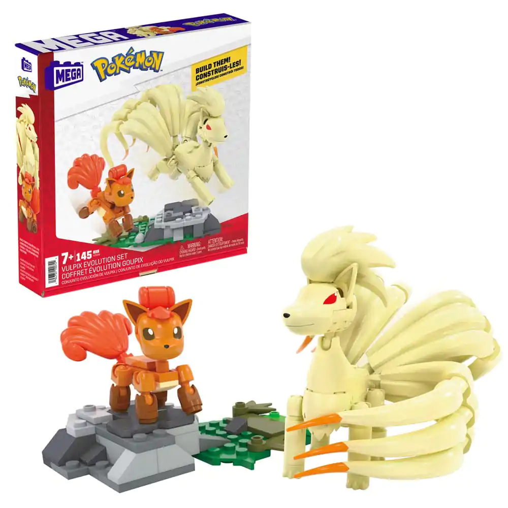 Pokémon MEGA építőkészlet Vulpix Evolution termékfotó