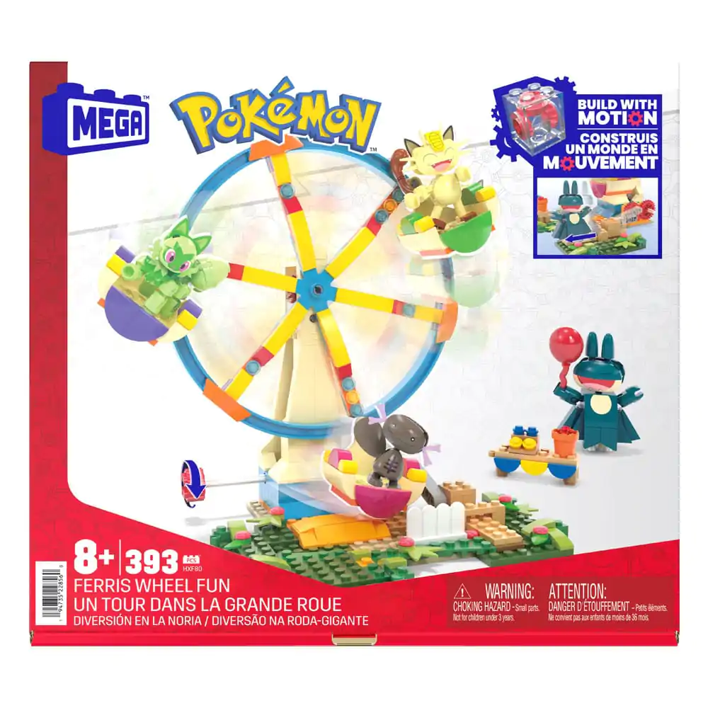 Pokémon MEGA Ferris Wheel Fun építőkészlet termékfotó