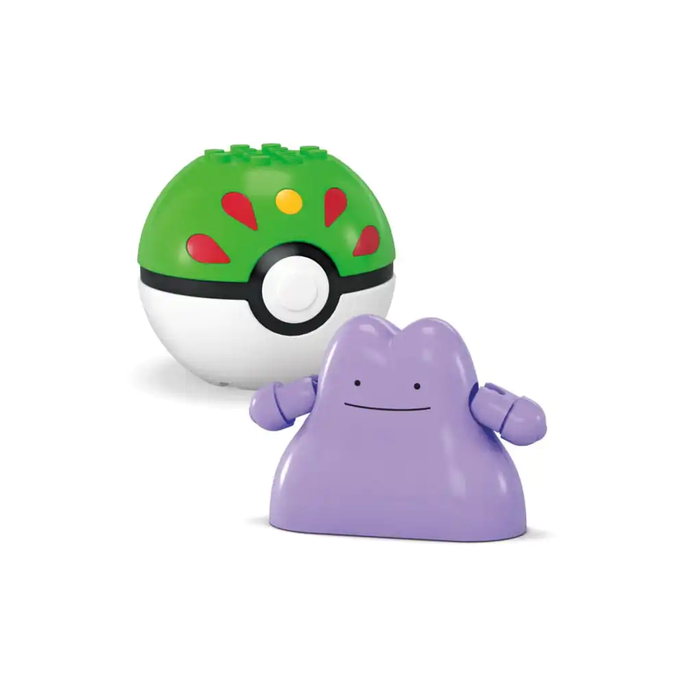 Pokémon MEGA Poké Ball Collection: Pikachu & Ditto építőkészlet termékfotó