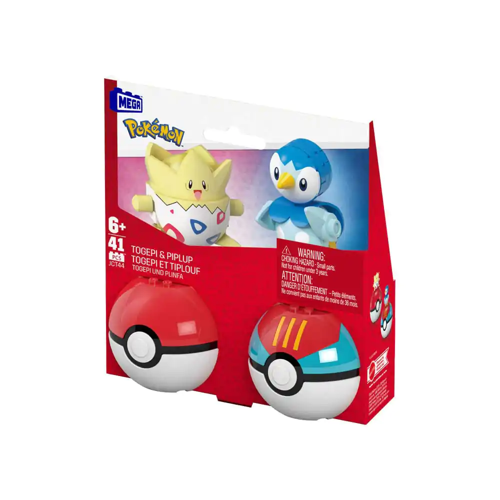 Pokémon MEGA Poké Ball Collection: Piplup & Togepi építőkészlet termékfotó