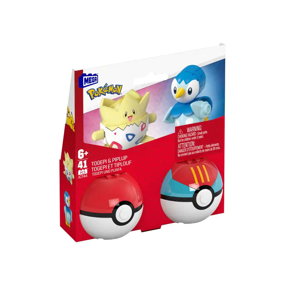 Pokémon MEGA Poké Ball Collection: Piplup & Togepi építőkészlet termékfotó