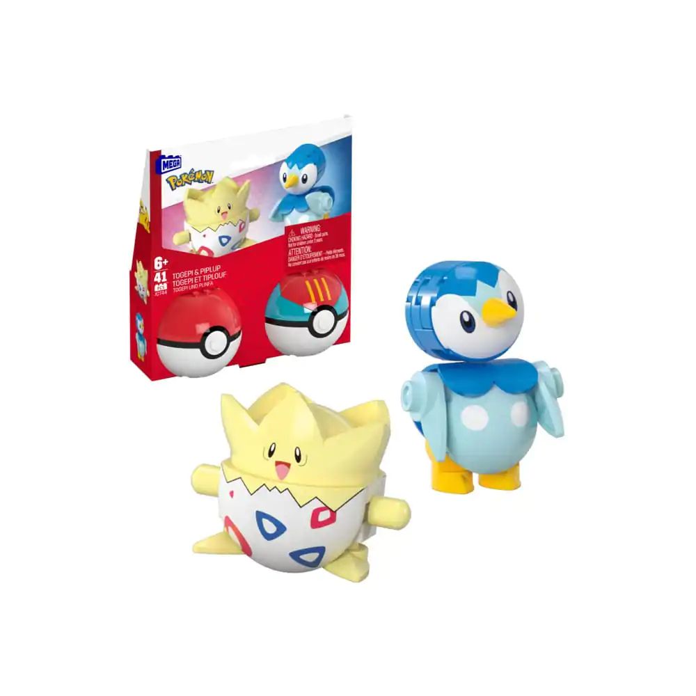 Pokémon MEGA Poké Ball Collection: Piplup & Togepi építőkészlet termékfotó