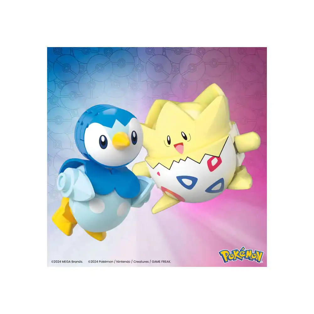 Pokémon MEGA Poké Ball Collection: Piplup & Togepi építőkészlet termékfotó