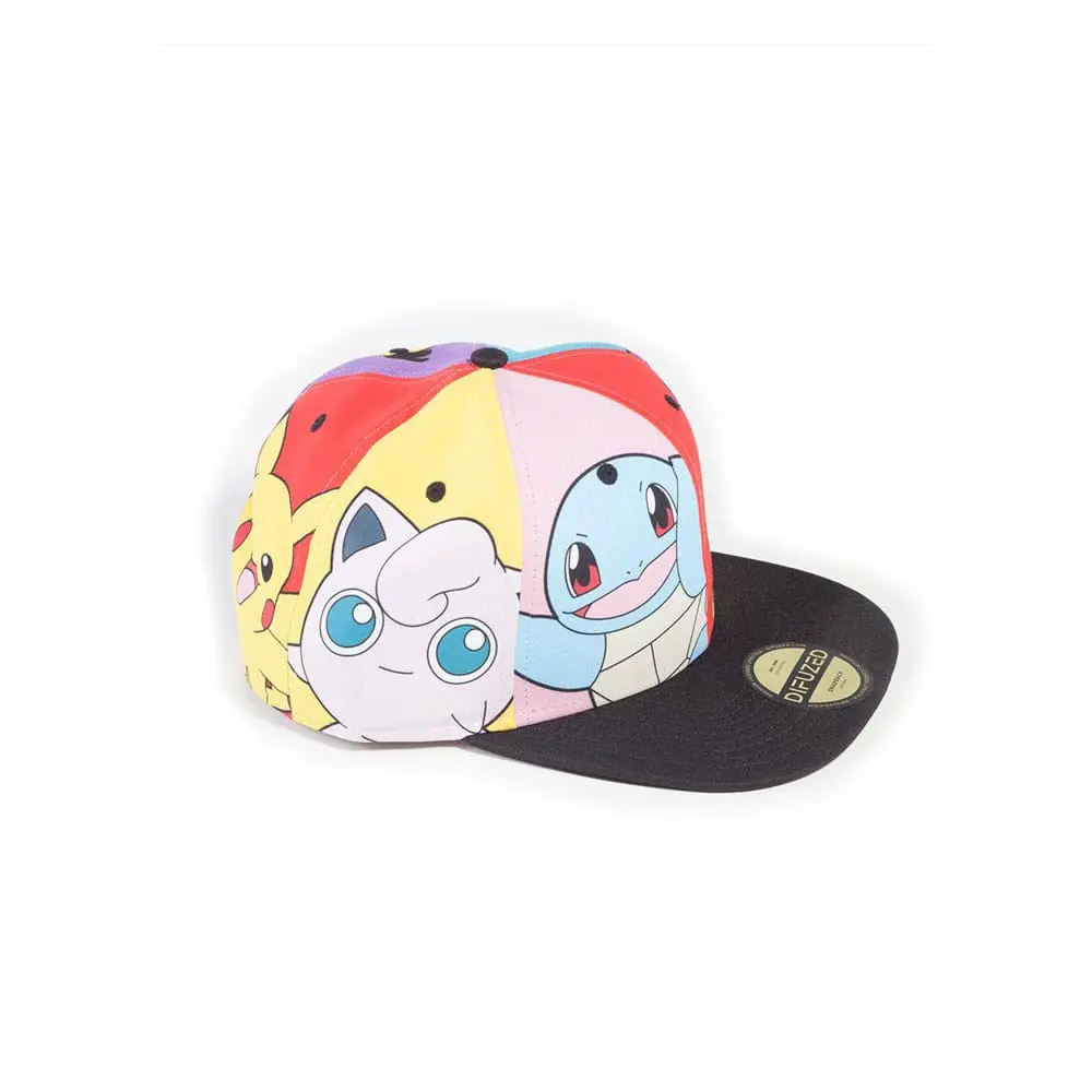 Pokemon Snapback Cap Multi Pop Art termékfotó