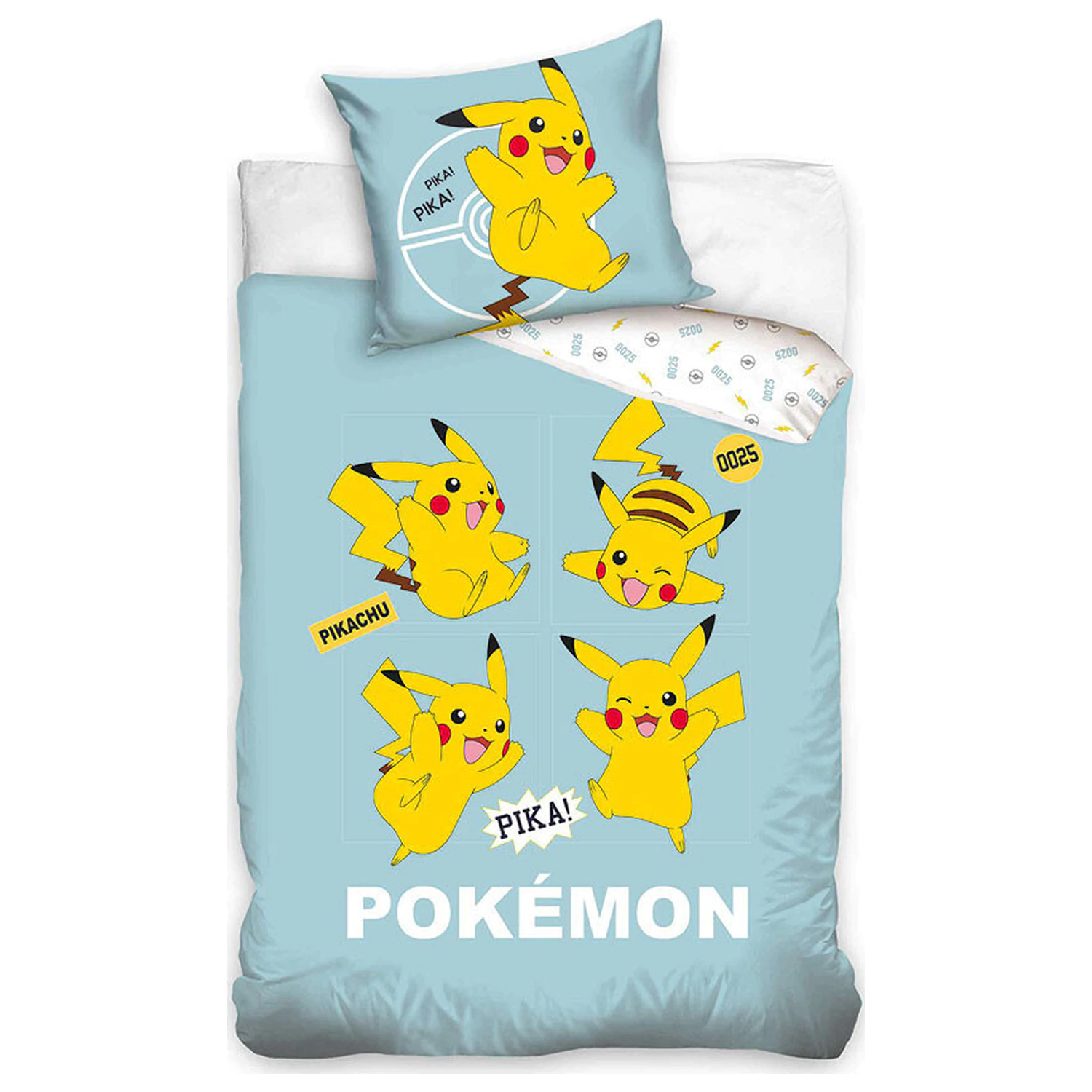 Pokémon Pika ágyneműhuzat  termékfotó