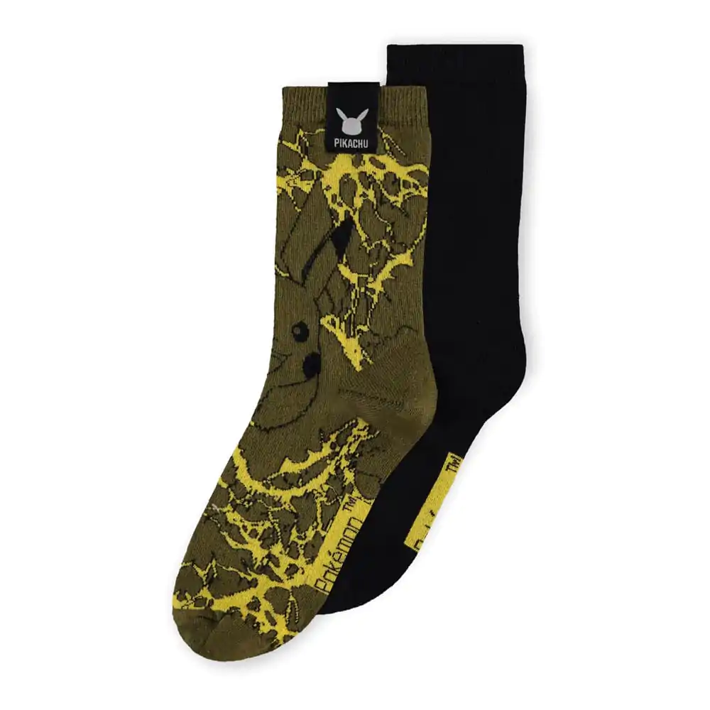 Pokemon Socks 2-Pack Pikachu 39-42 termékfotó