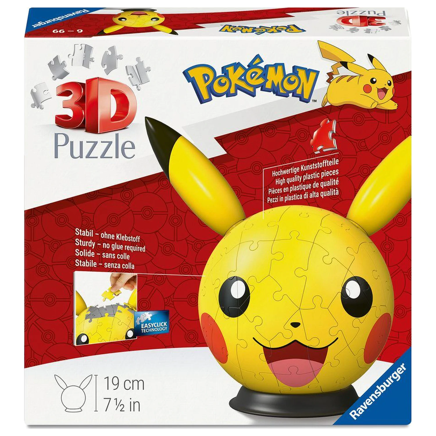 Pokemon Pikachu 3D puzzle ball termékfotó