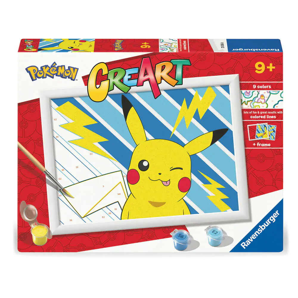 Pokemon Pikachu CreArt rajzcsomag termékfotó
