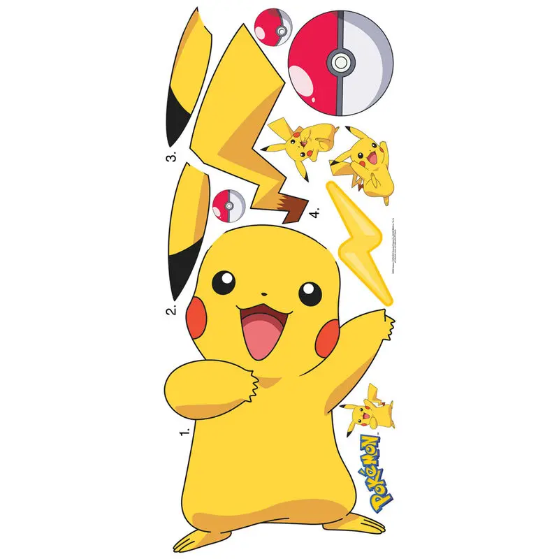 Pokemon Pikachu dekormatrica termékfotó