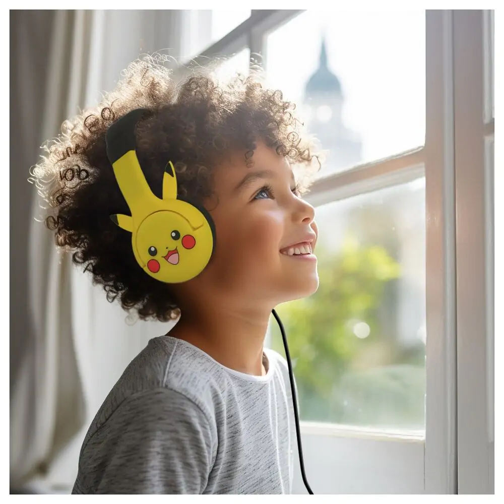 Pokemon Pikachu gyerek fejhallgató fülhallgató termékfotó