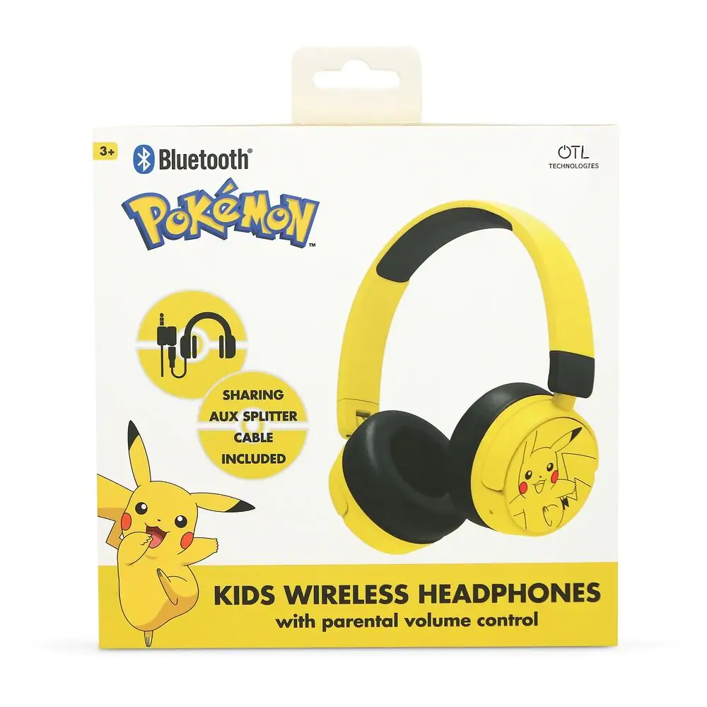 Pokemon Pikachu kids headphones termékfotó