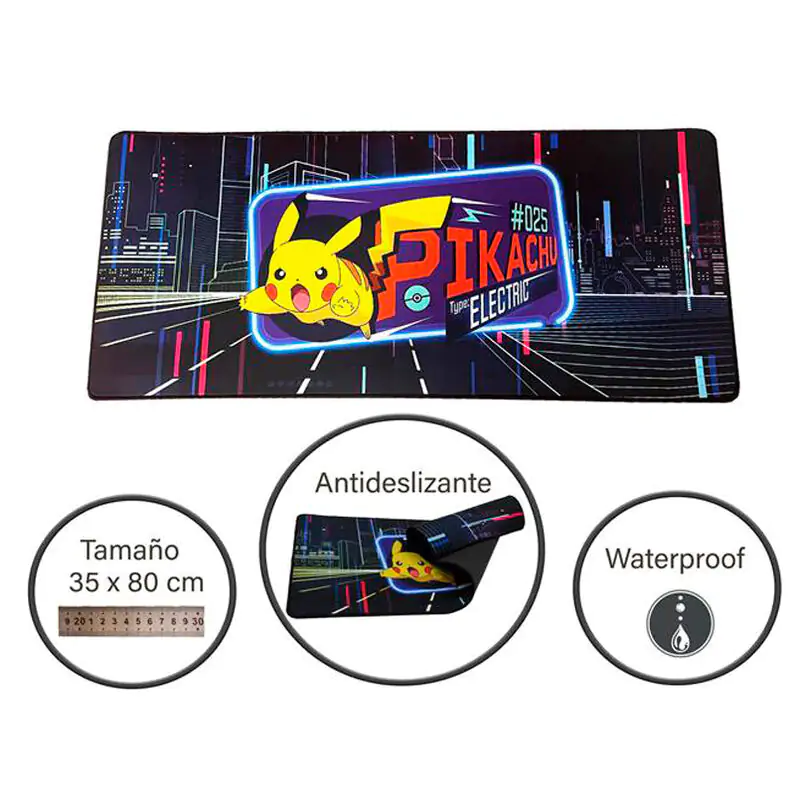 Pokemon Pikachu kiegészítő - gamer egérpad termékfotó