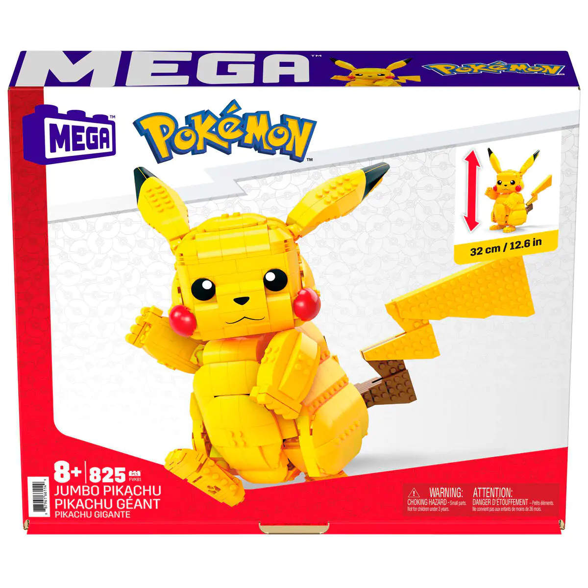 Pokemon Pikachu Mega Contrux csomag 825db-os termékfotó