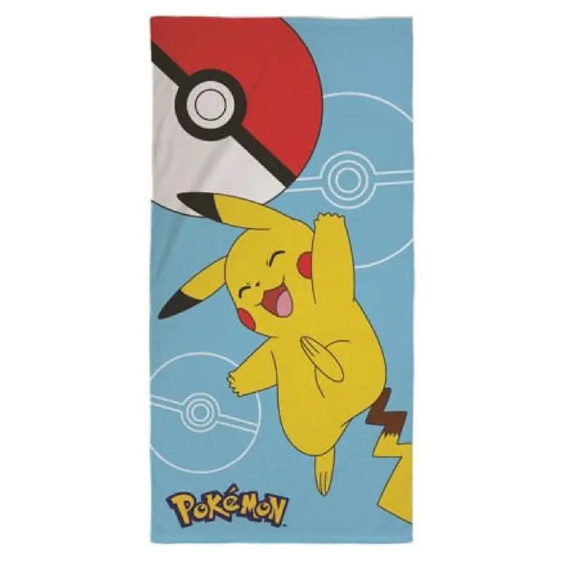 Pokemon Pikachu mikroszálas strand törölköző termékfotó