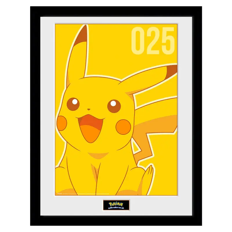 Pokemon Pikachu Mono bekeretezett poszter termékfotó