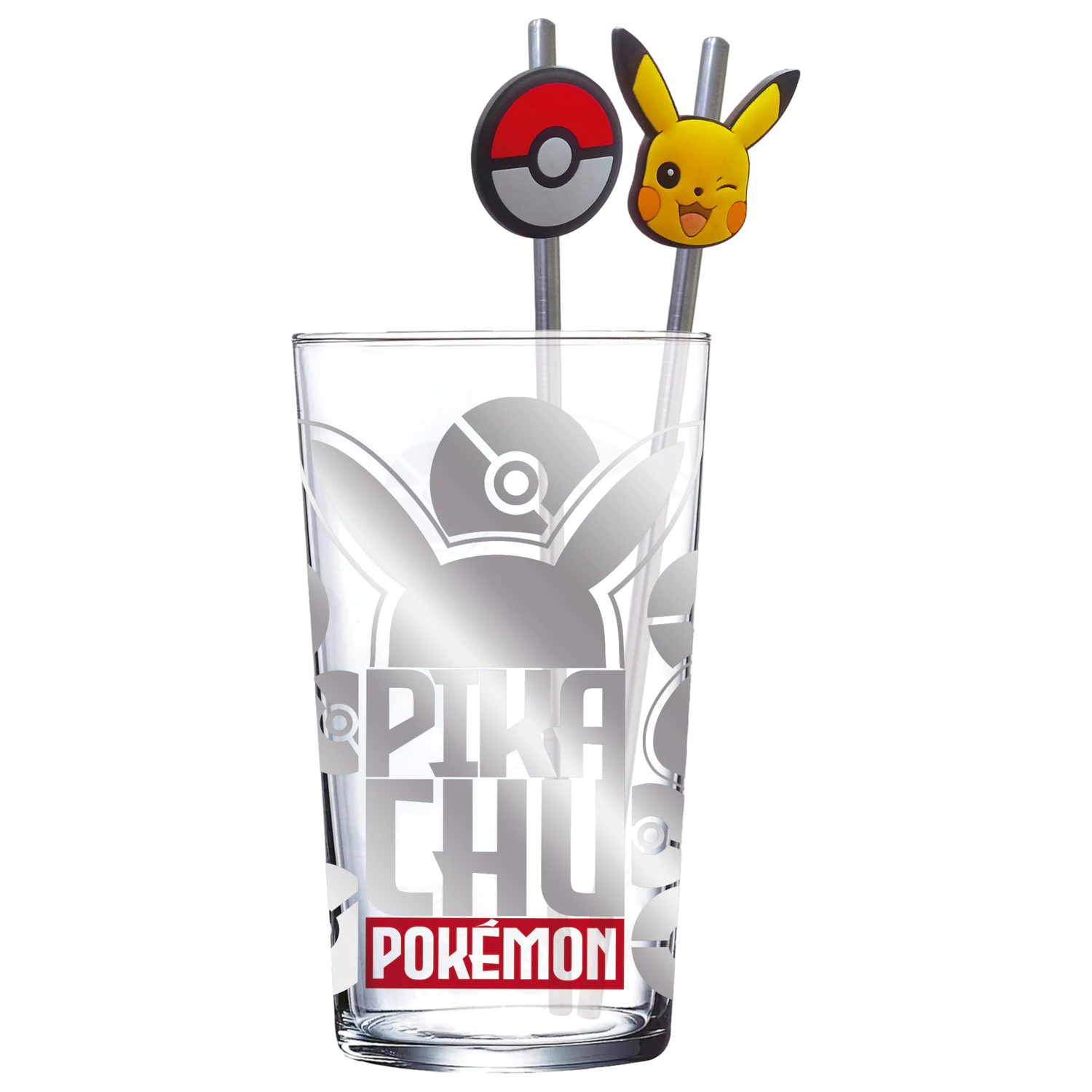 Pokémon Pikachu pohár szívószállal termékfotó