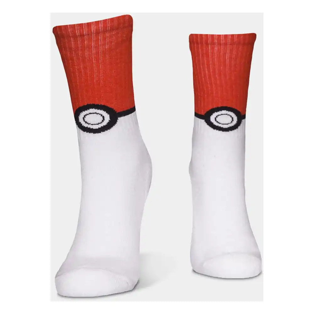 Pokemon Socks 3-Pack Pikachu Pokeball 43-46 termékfotó