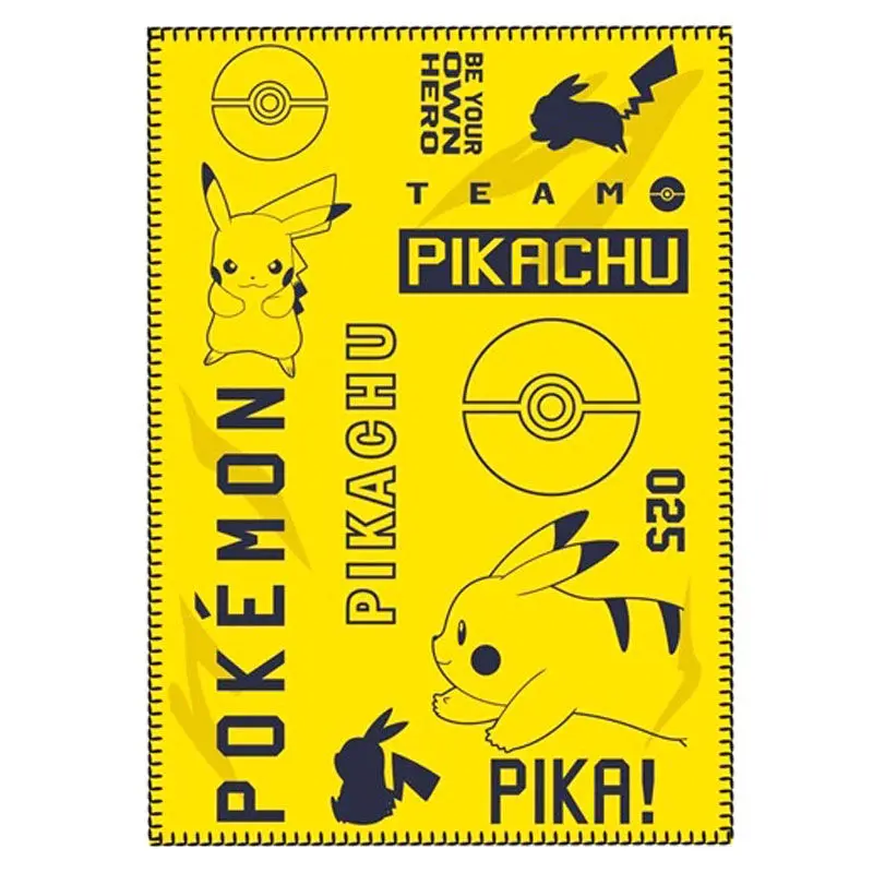 Pokemon Pikachu pléd takaró termékfotó