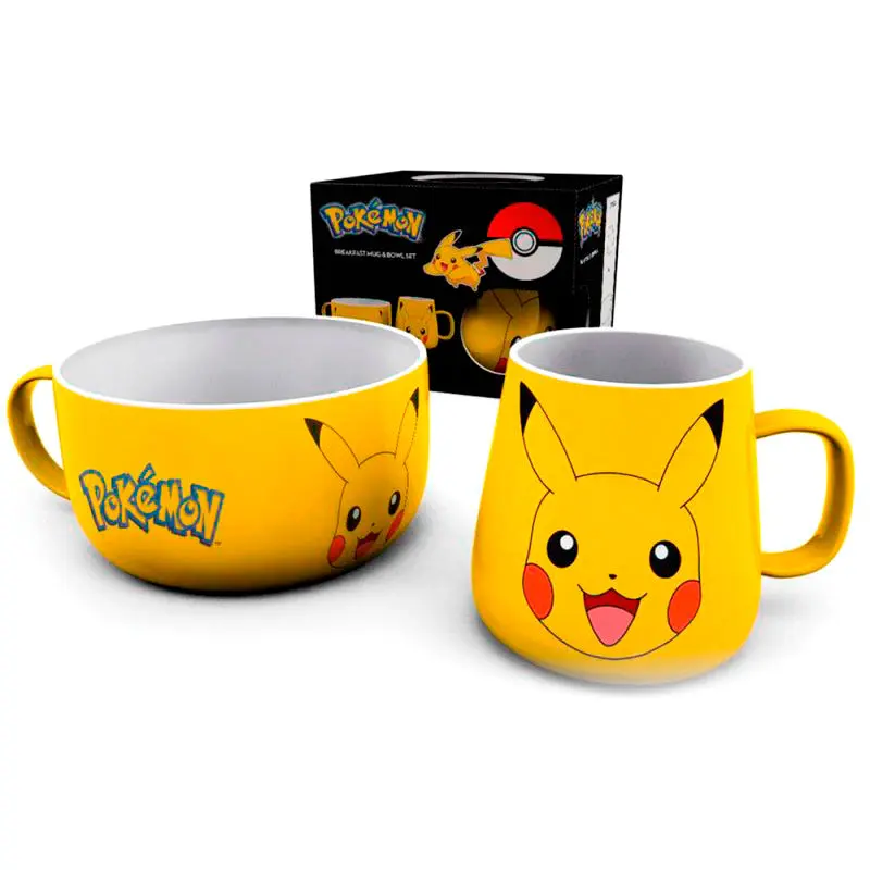 Pokemon Pikachu reggeli étkészlet termékfotó