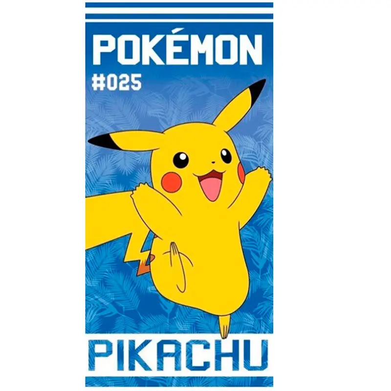 Pokemon Pikachu strand törölköző pamut termékfotó