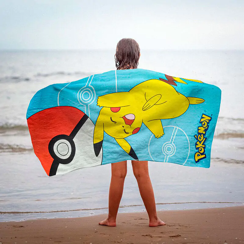 Pokemon Pikachu törölköző 70 x 140 cm termékfotó