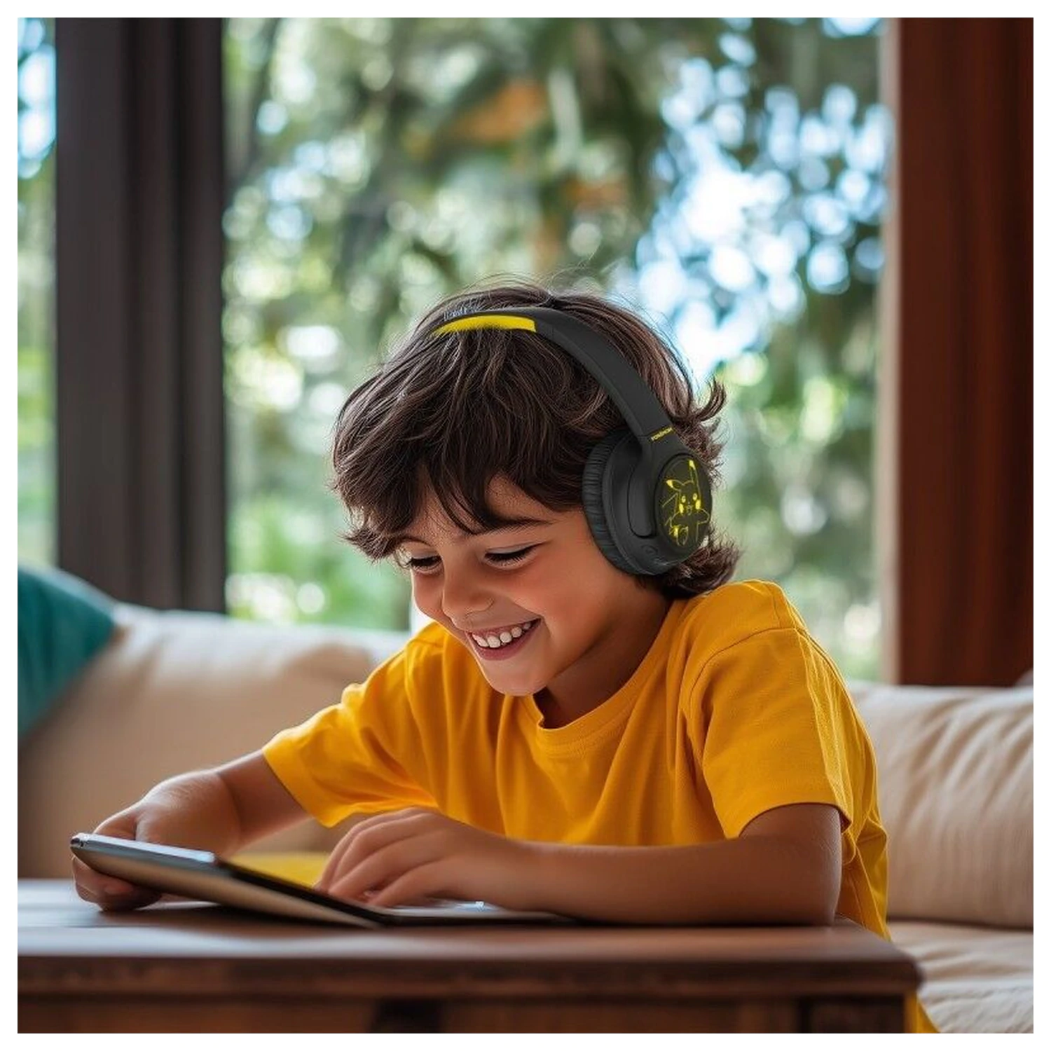 Pokemon Pikachu vezeték nélküli LED fejhallgató fülhallgató termékfotó