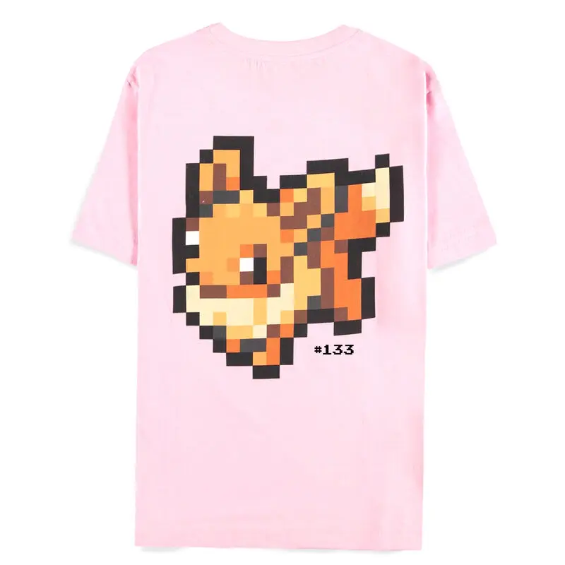 Pokemon Pixel Eevee női póló termékfotó