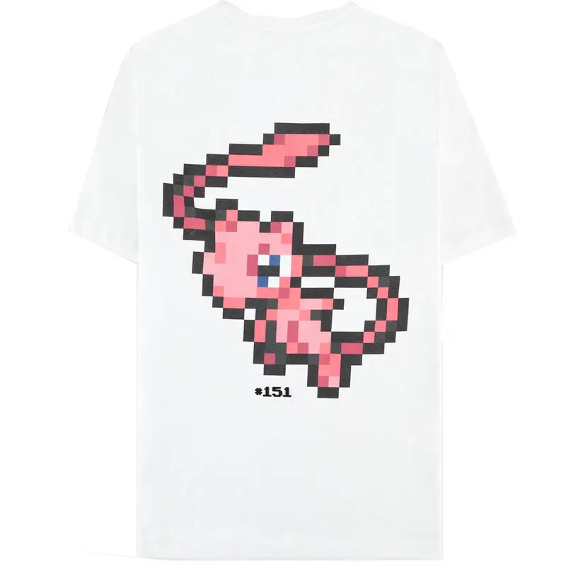 Pokemon Pixel Mew póló termékfotó