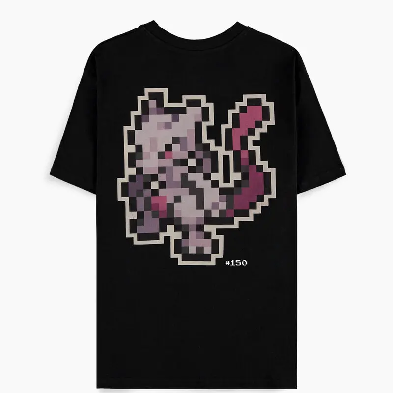 Pokemon Pixel Mewtwo póló termékfotó