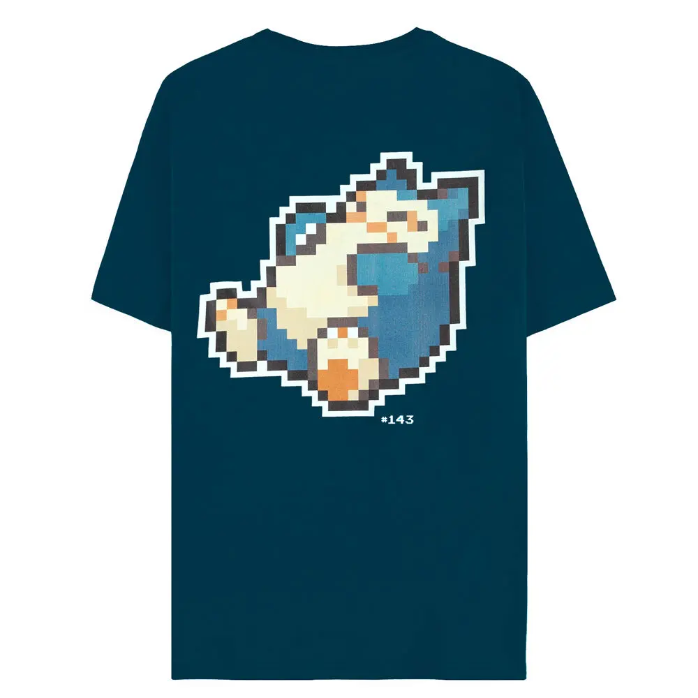 Pokemon Pixel Snorlax póló termékfotó