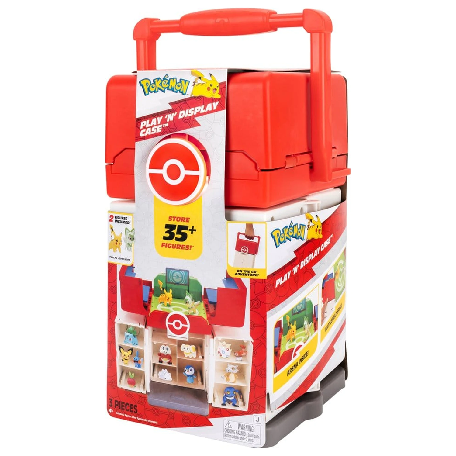 Pokémon Play 'n' Display Case hordozható figura tartó  termékfotó